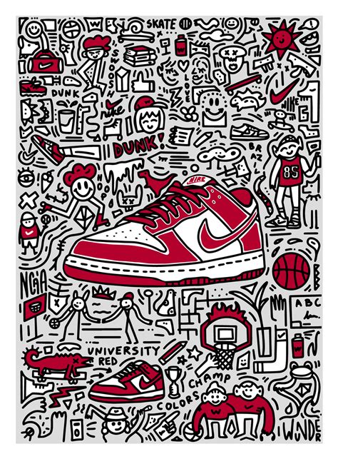 nike doodles|Nike doodle shoes.